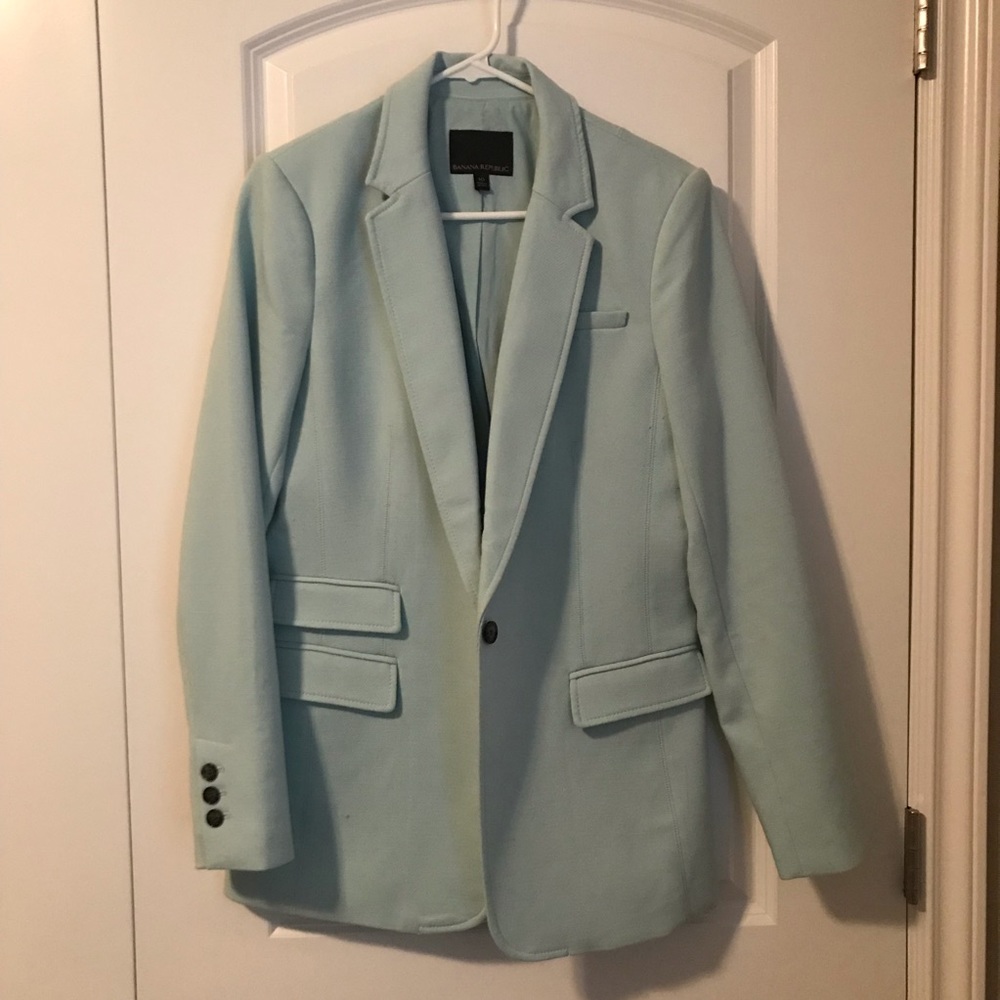 Pastel Banana Republic Blazer